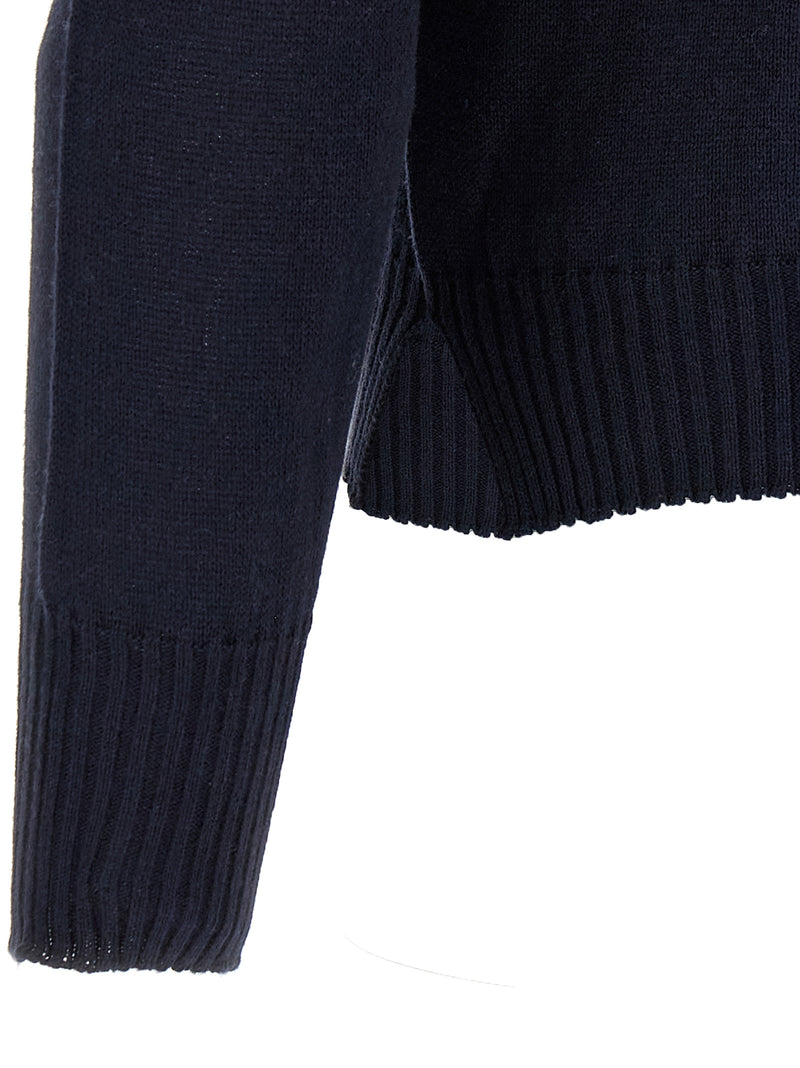 MA'RY'YA Blue Cotton Cardigan - Elegant & Comfortable