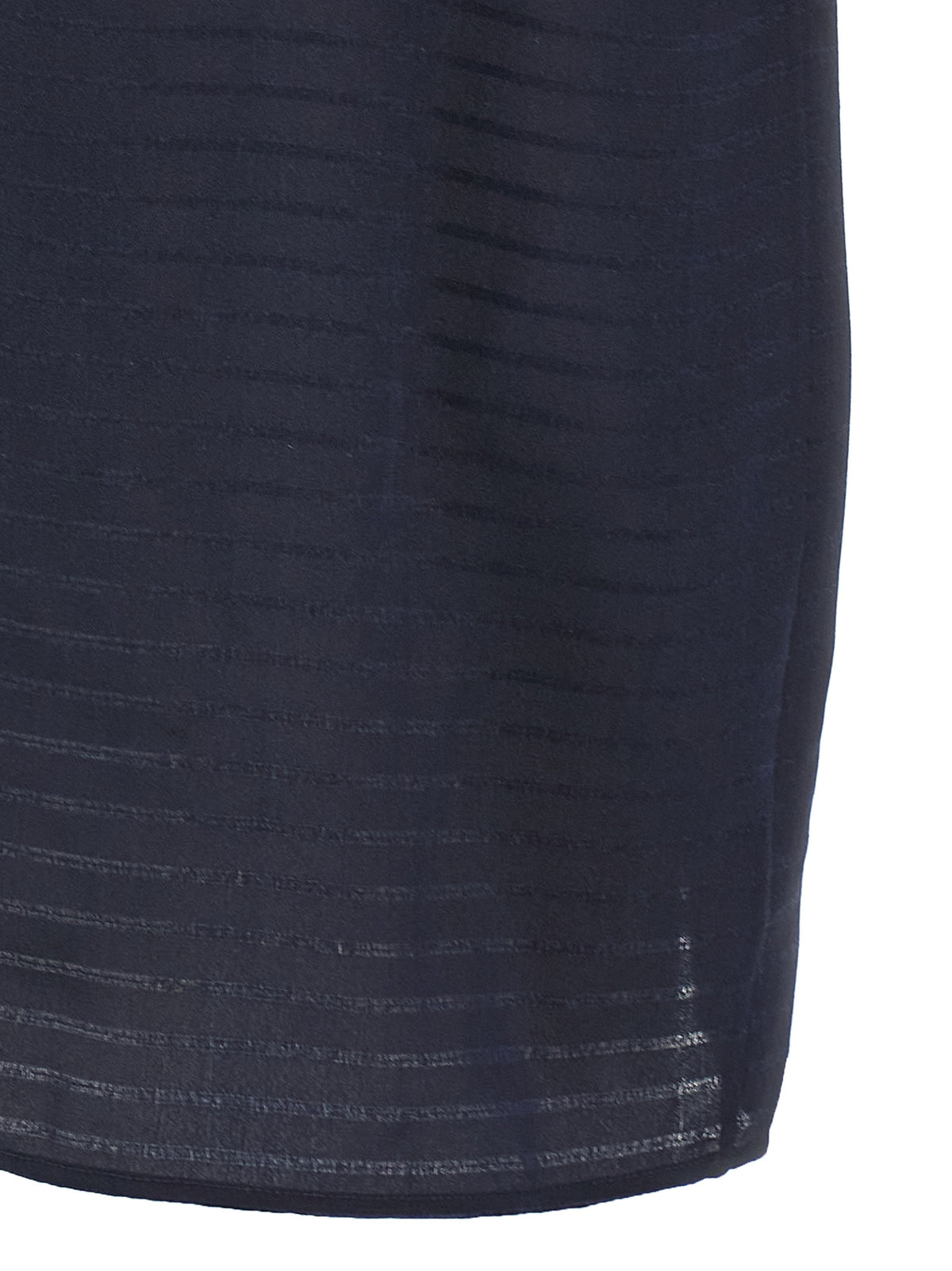 Saint Laurent Blue Silk Polo Shirt