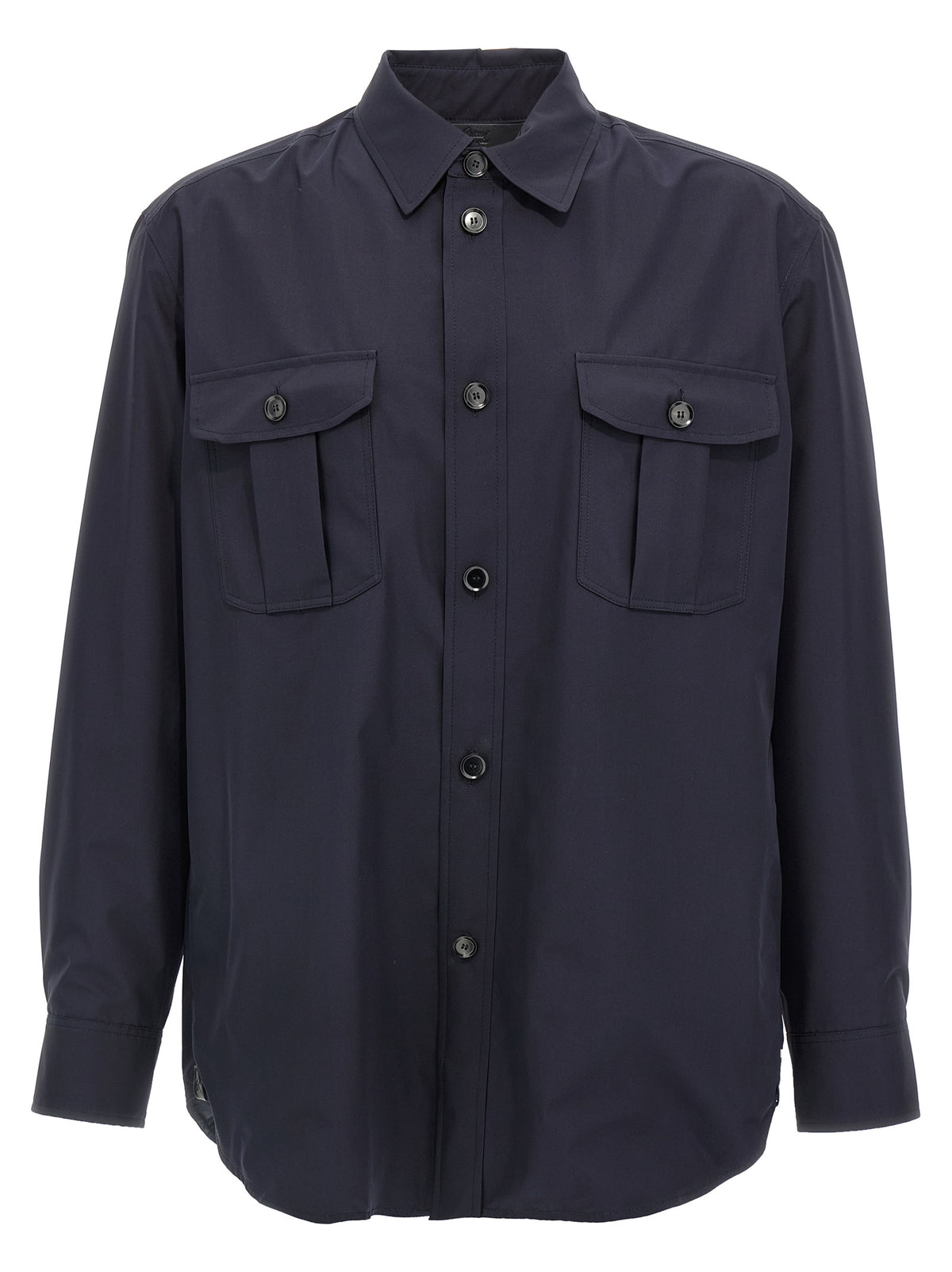 Veste en soie bleue Brioni
