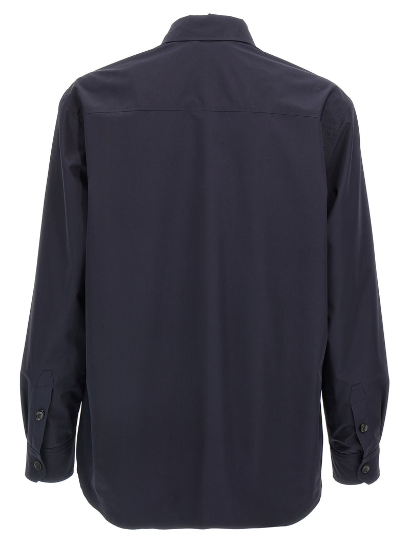 Veste en soie bleue Brioni