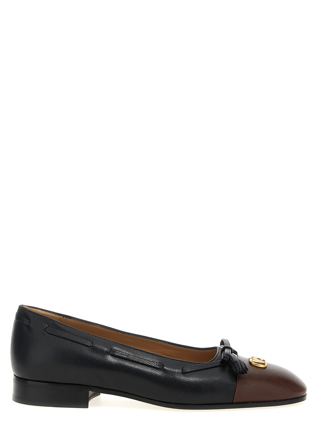 Valentino Garavani Multicolor Calfskin Ballet Flats - Valet Du Roi