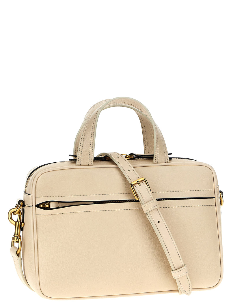 Valentino Garavani Bicolor Lamb Leather Handbag - Viva Superstar