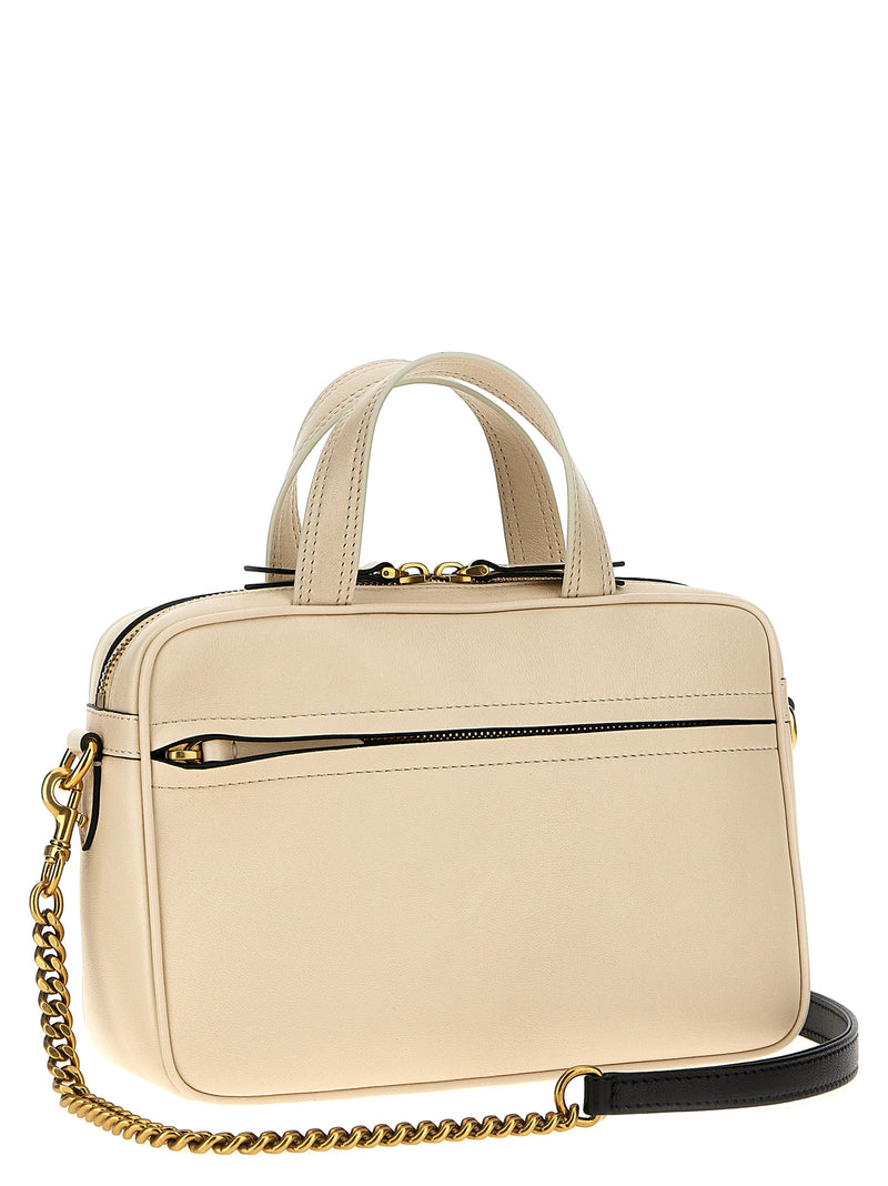 Valentino Garavani Bicolor Lamb Leather Handbag - Viva Superstar