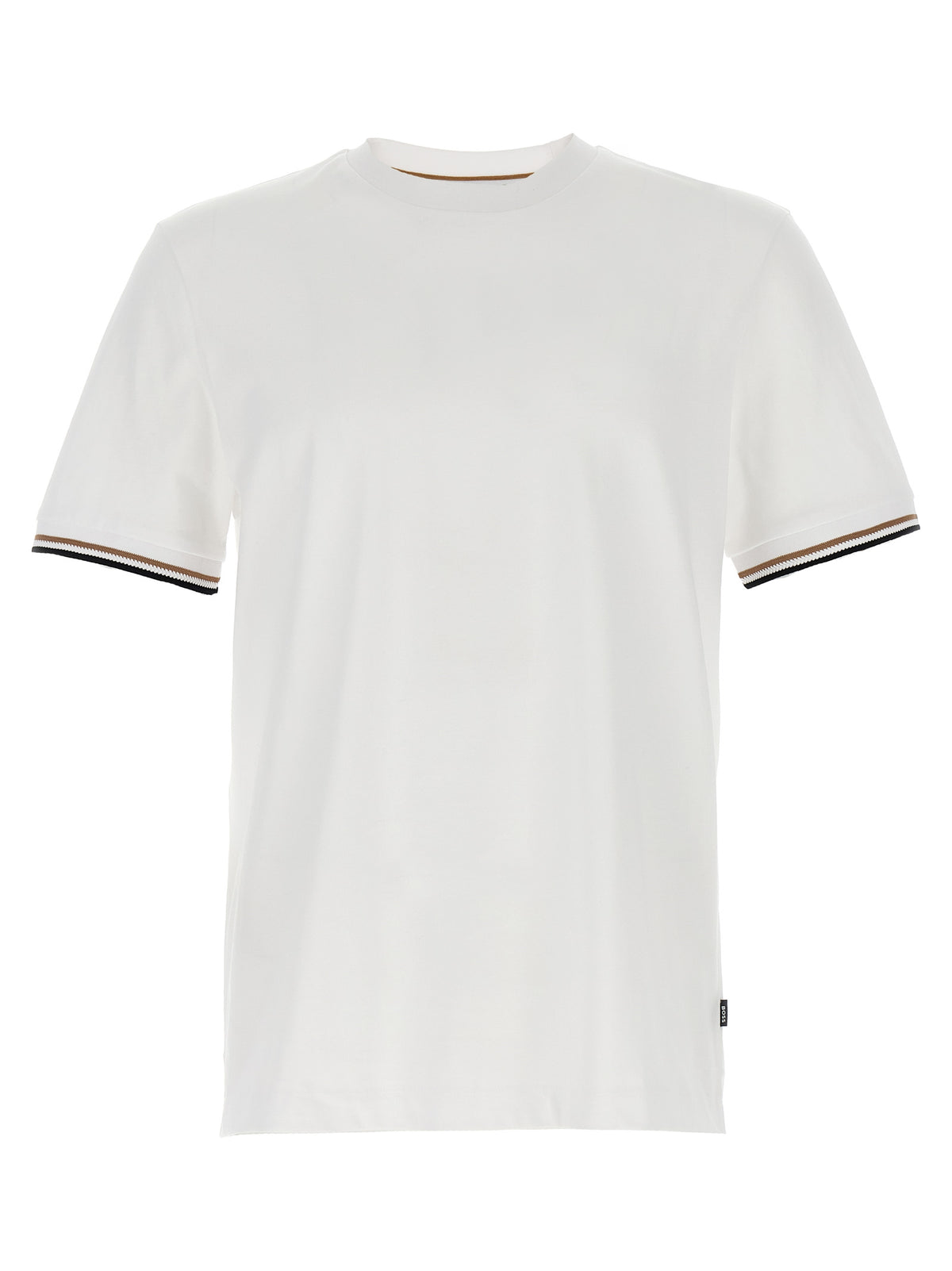 Hugo Boss Thompson 04 White Cotton T-Shirt