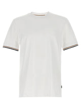 Hugo Boss Thompson 04 White Cotton T-Shirt