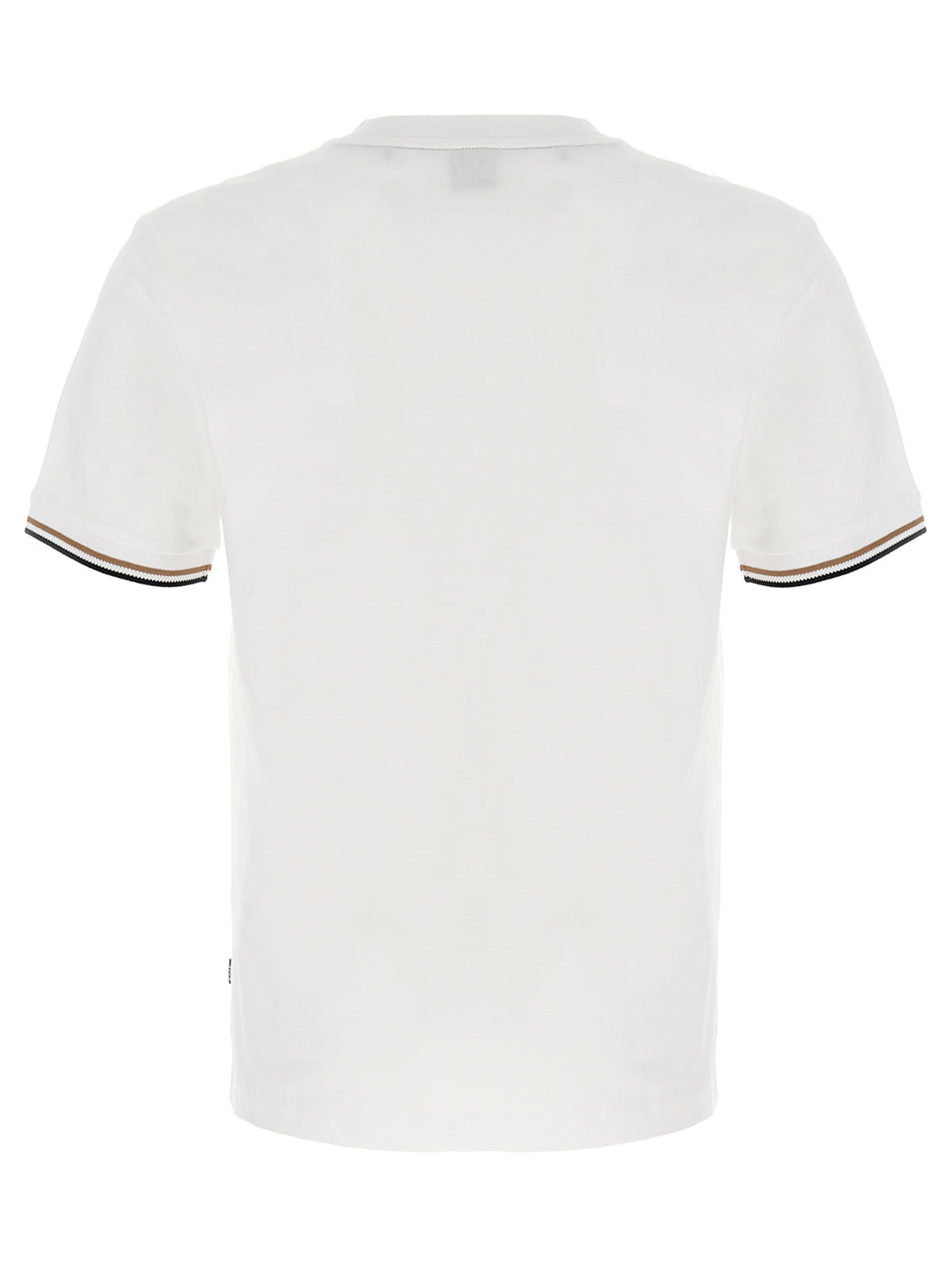 Hugo Boss Thompson 04 White Cotton T-Shirt