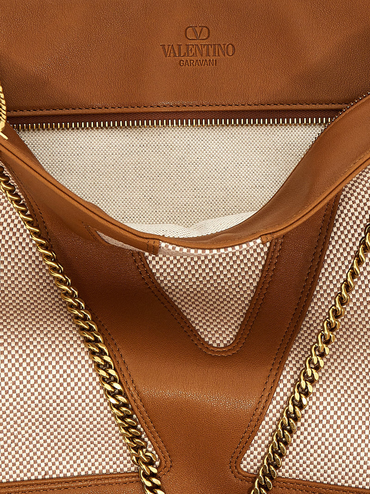 Valentino Garavani Medium ‘Viva Superstar’ Beige Tote Bag