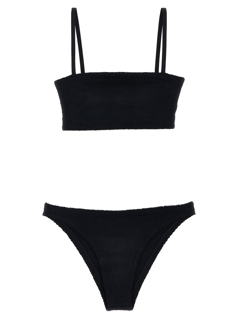 Hunza G Black Polyamide Bikini