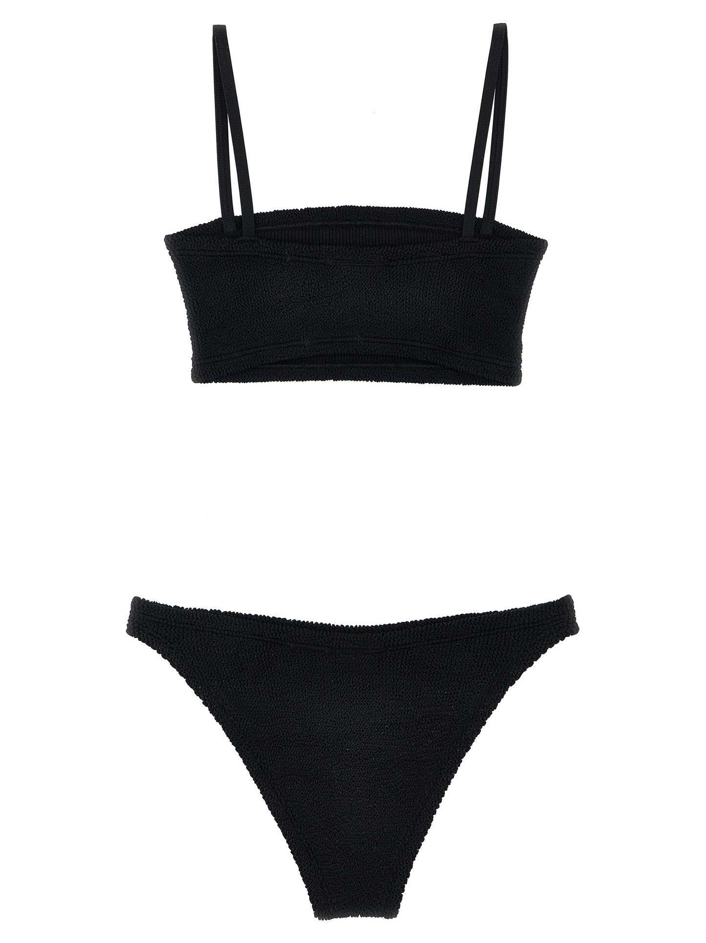 Hunza G Black Polyamide Bikini