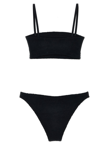 Hunza G Black Polyamide Bikini