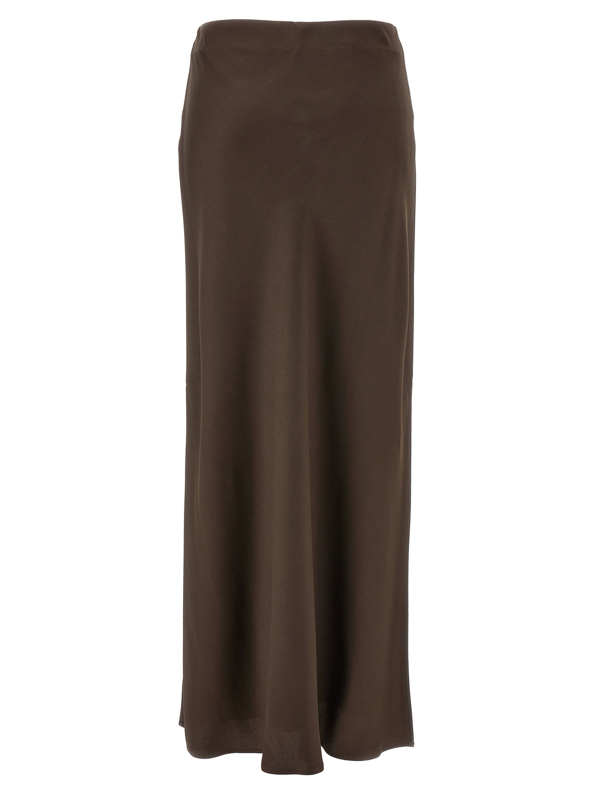 Brunello Cucinelli Brown Acetate Mini Skirt