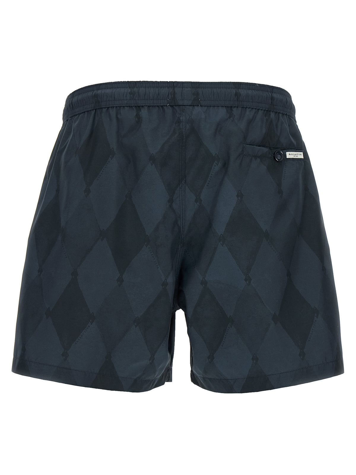 Ballantyne Blue Polyester Swim Shorts for Men