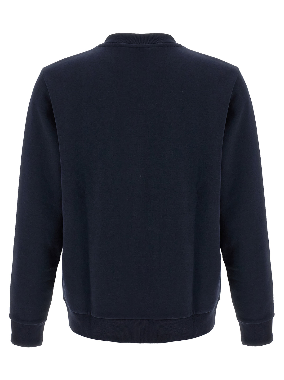 Sweat-shirt en coton bleu Hugo Boss