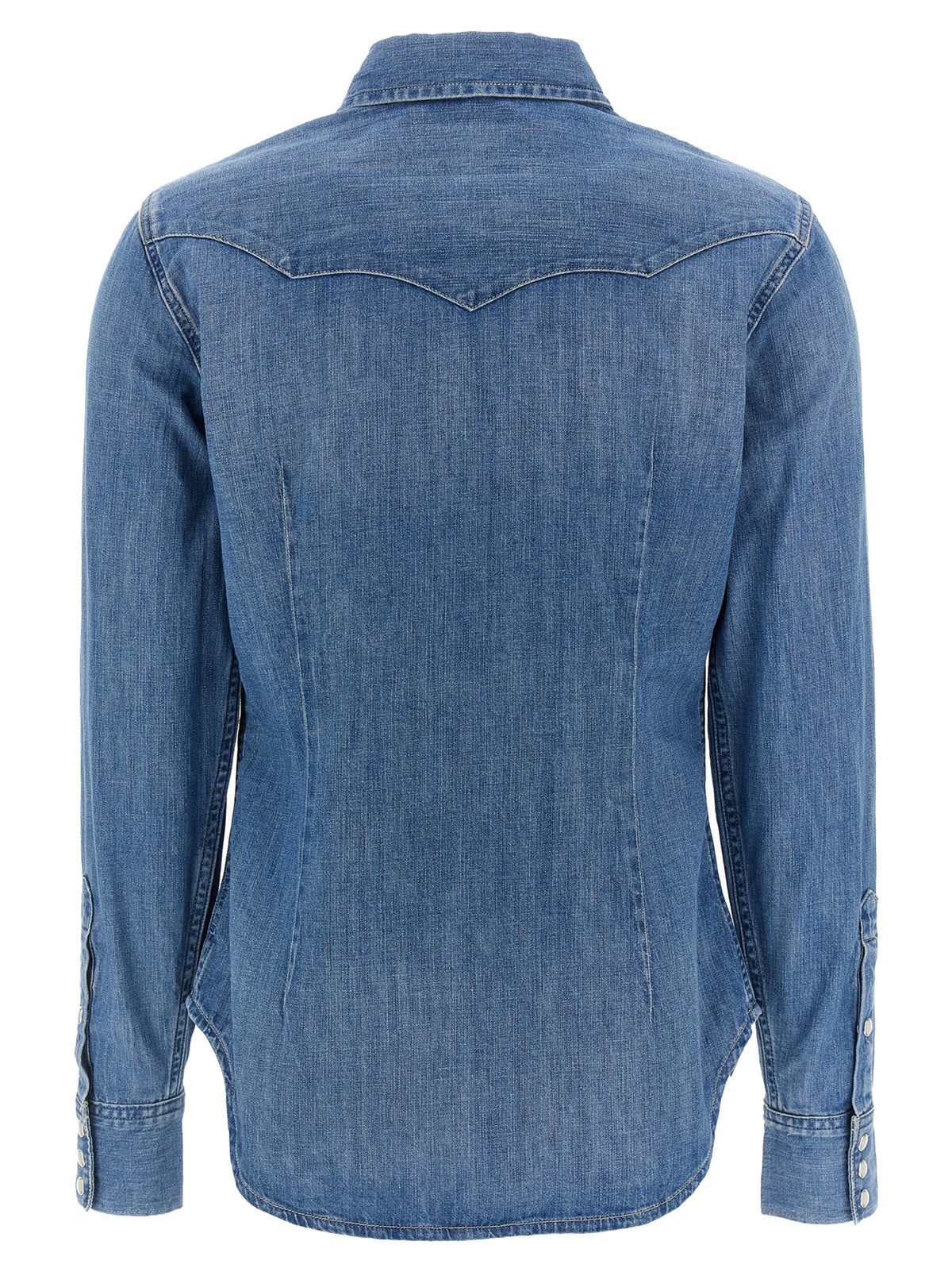 Polo Ralph Lauren Blue Cotton Blouse - Timeless Style