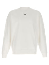 Hugo Boss White Cotton Sweatshirt