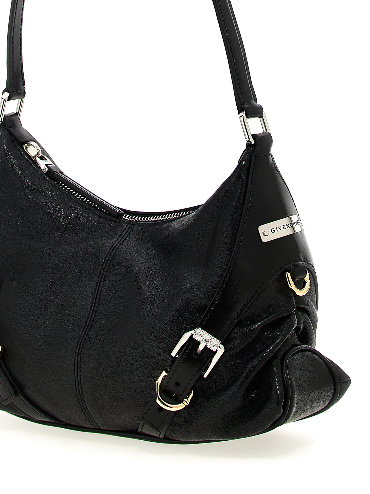 Givenchy Black Lamb Leather Shoulder Bag