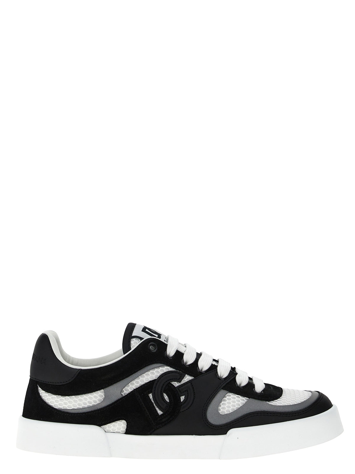 Dolce & Gabbana Bicolor Calfskin Sneakers