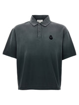 Alexander McQueen Gray Cotton Polo Shirt