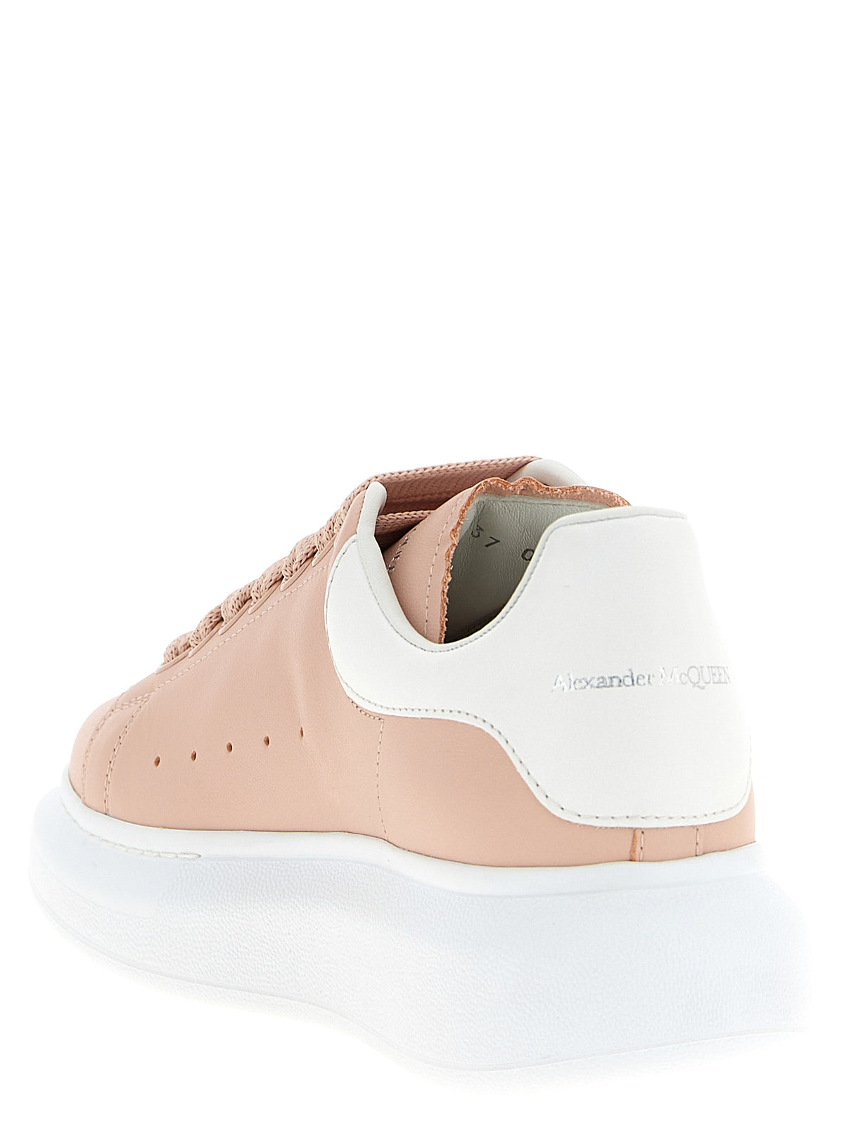 Baskets chunky Alexander McQueen en cuir de veau multicolore