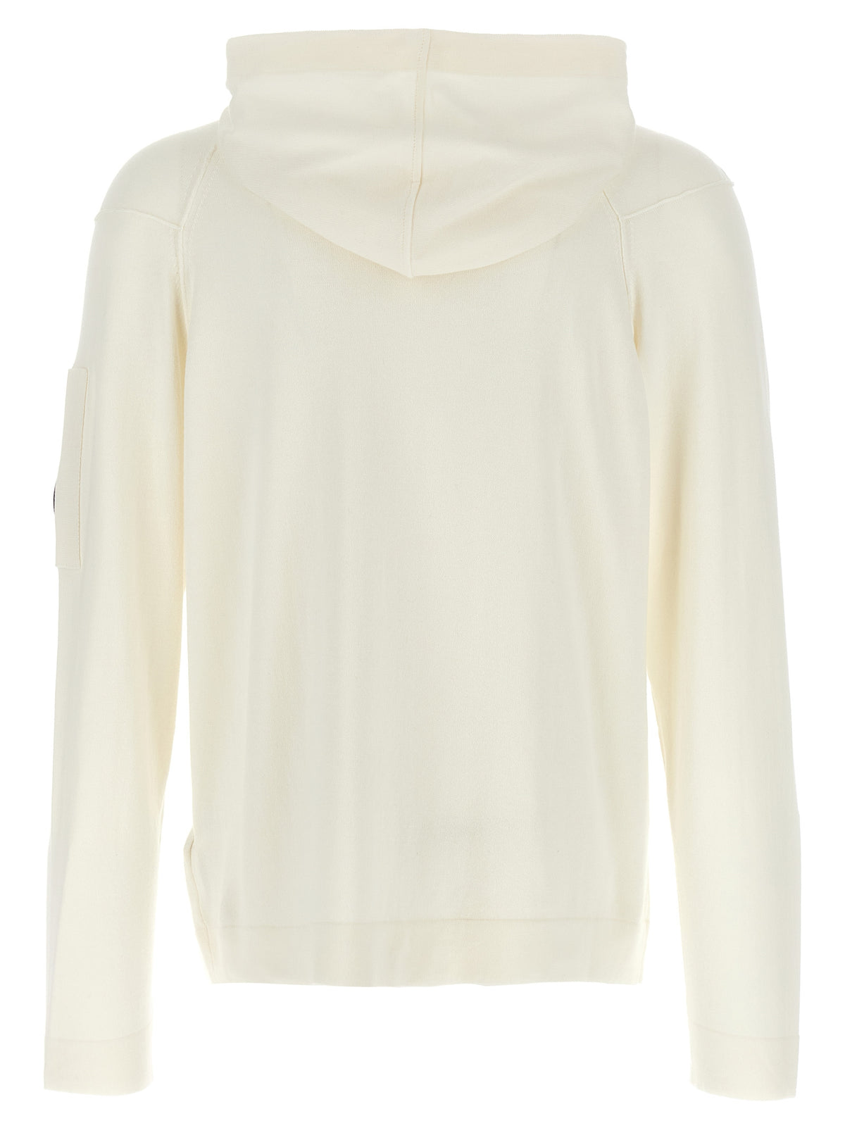 C.P. Company White Cotton Sweatshirt