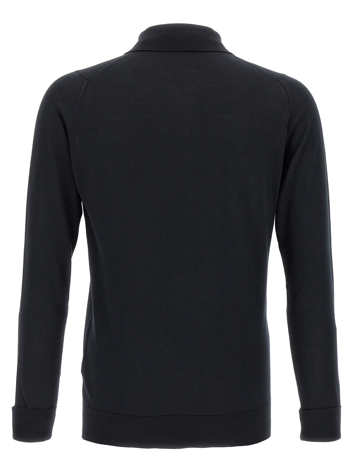 Polo JOHN SMEDLEY en coton noir