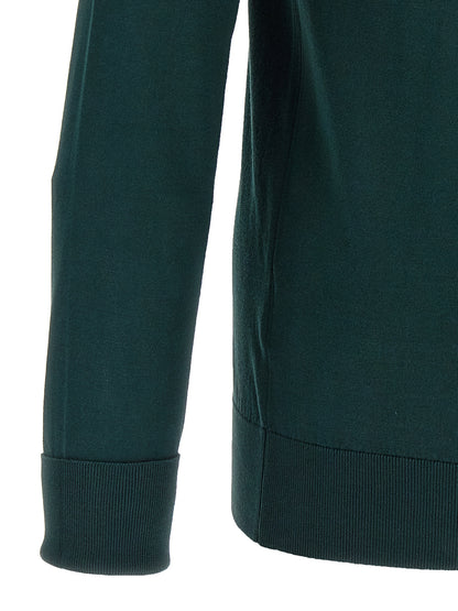JOHN SMEDLEY Bicolor Cotton Polo Shirt