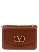 Valentino Garavani Brown Calfskin Shoulder Bag - Vain Model