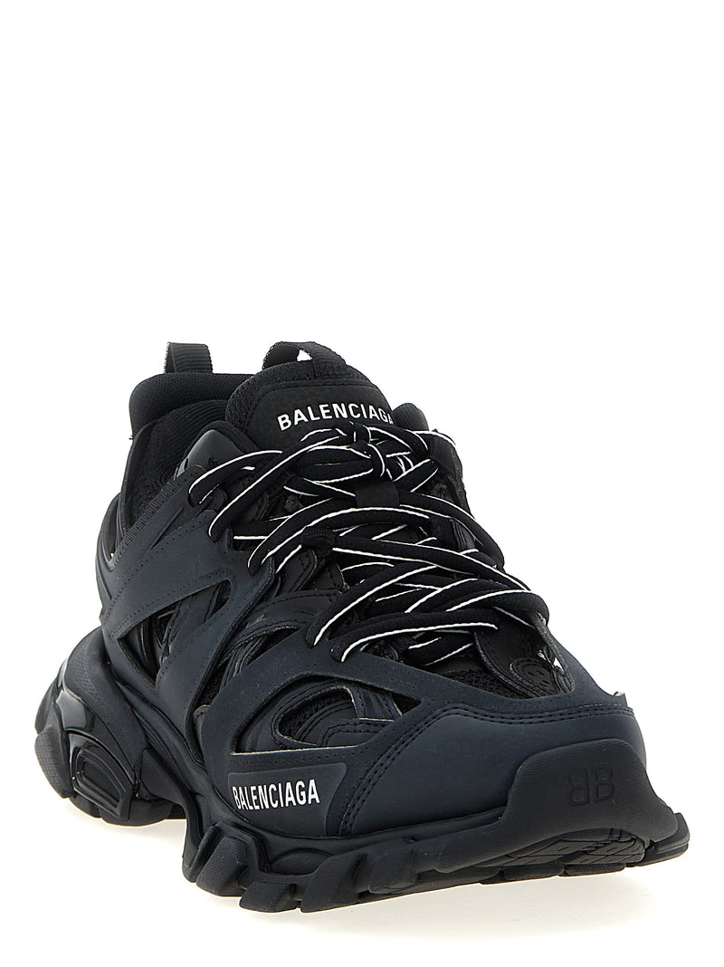 Balenciaga Track Sneakers - Black Polyethylene Athletic Shoes