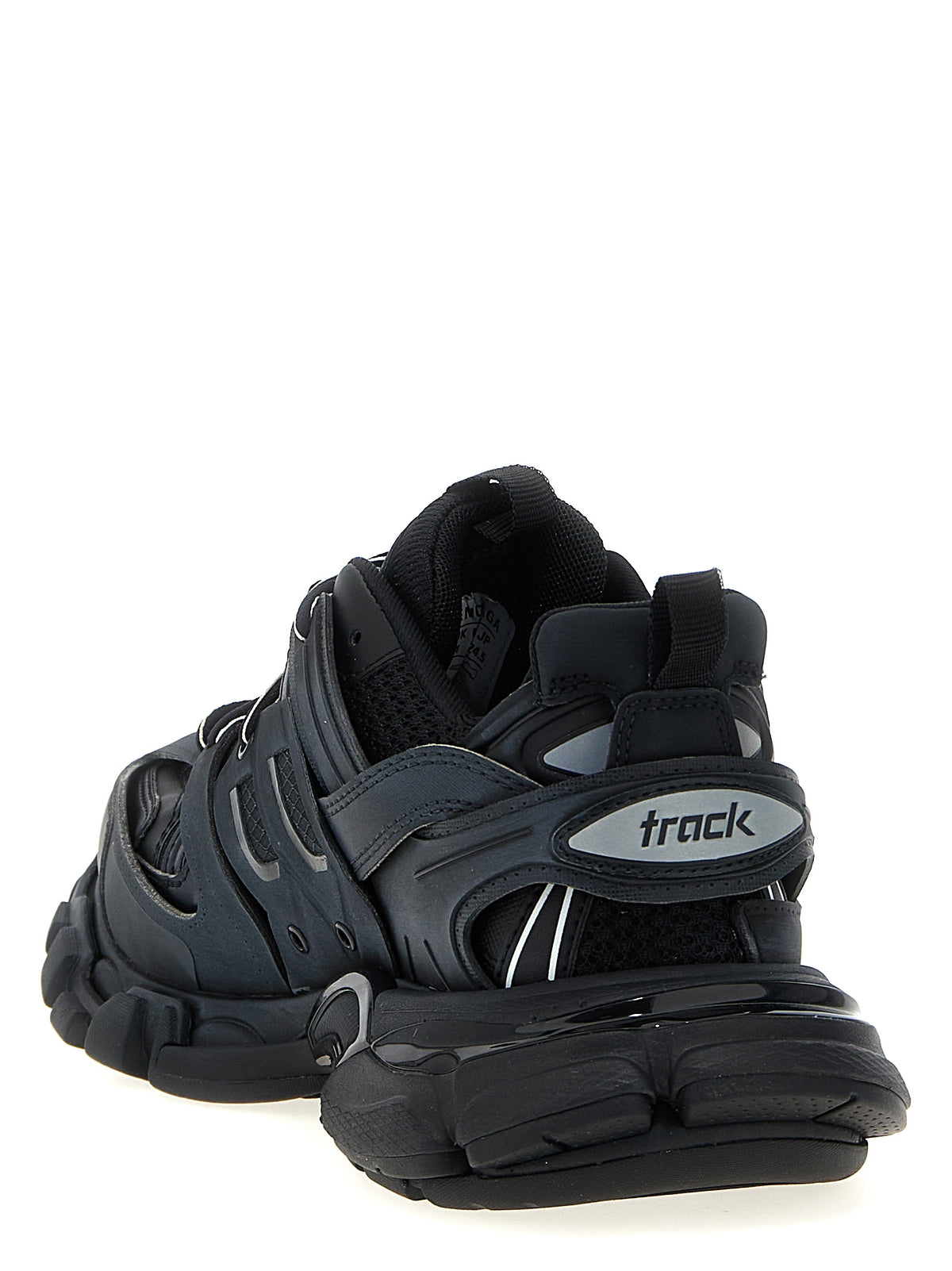 Balenciaga Black Polyethylene Athletic Sneakers