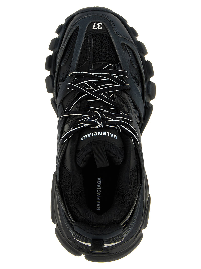 Balenciaga Track Sneakers - Black Polyethylene Athletic Shoes