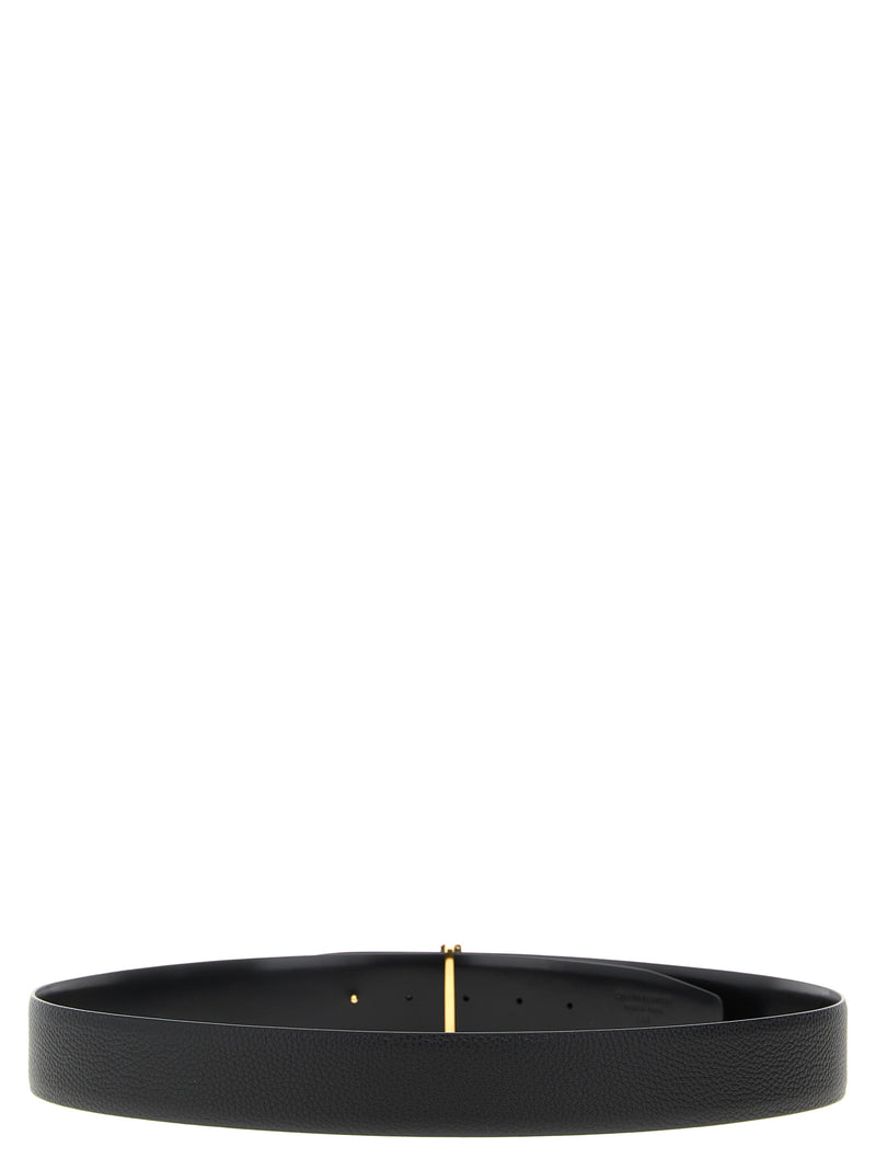 Ceinture Tom Ford en veau noir