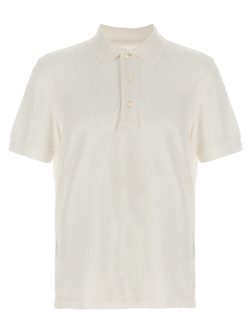Polo Tom Ford blanc en lyocell