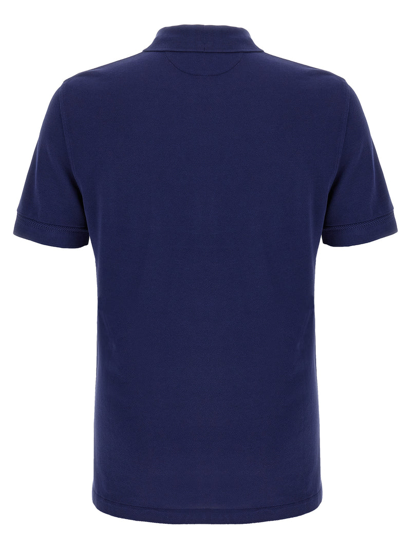 Polo Tom Ford bleu en Lyocell