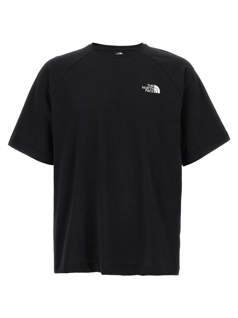 T-shirt en coton noir The North Face