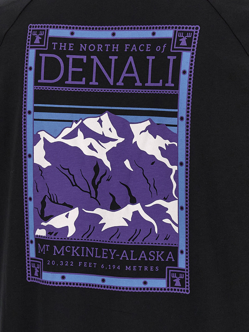T-shirt en coton noir The North Face