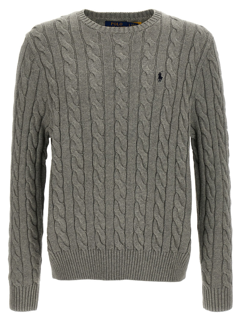 Polo Ralph Lauren Gray Cotton Cardigan