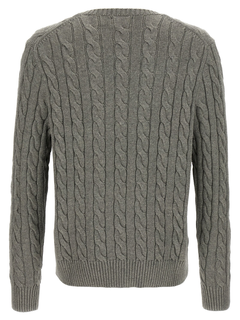 Polo Ralph Lauren Gray Cotton Cardigan