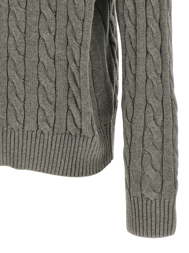 Polo Ralph Lauren Gray Cotton Cardigan