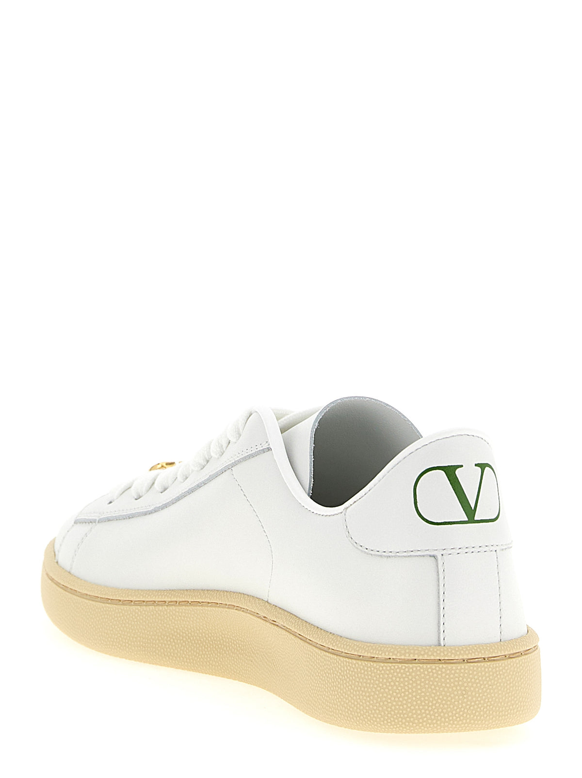 Baskets Valentino Garavani en veau blanc