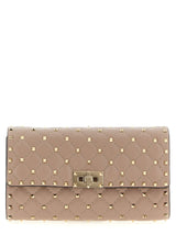 Sac bandoulière Valentino Garavani en cuir d'agneau multicolore
