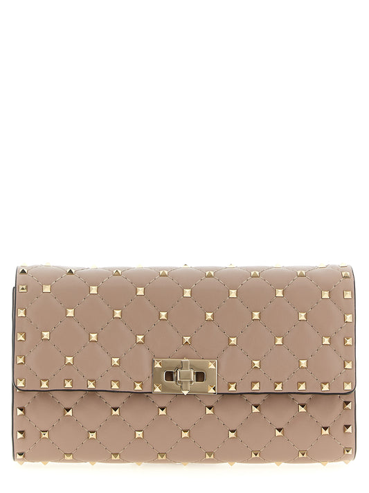 Valentino Garavani Multicolor Lamb Leather Shoulder Bag