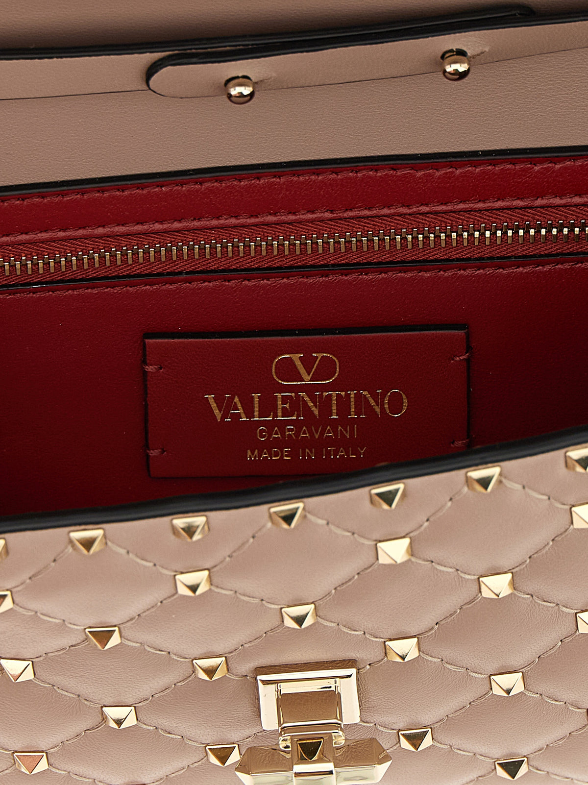 Sac bandoulière Valentino Garavani en cuir d'agneau multicolore