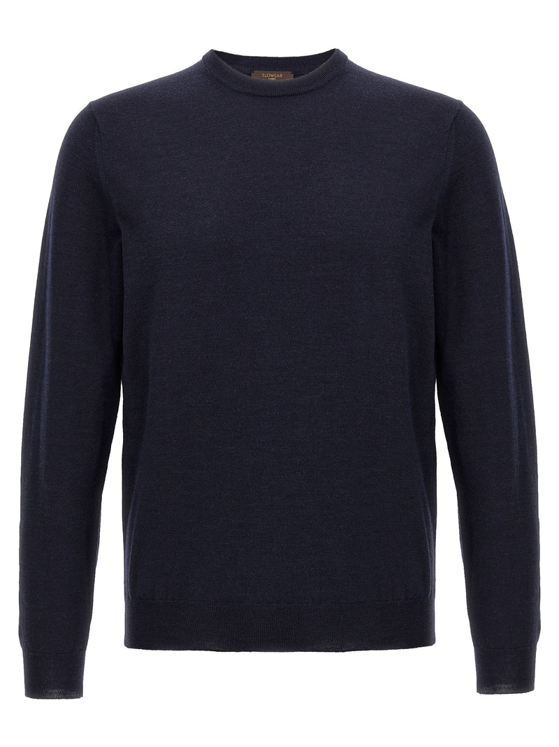 ZANONE Blue Virgin Wool Cardigan - Elegant Flexwool Design