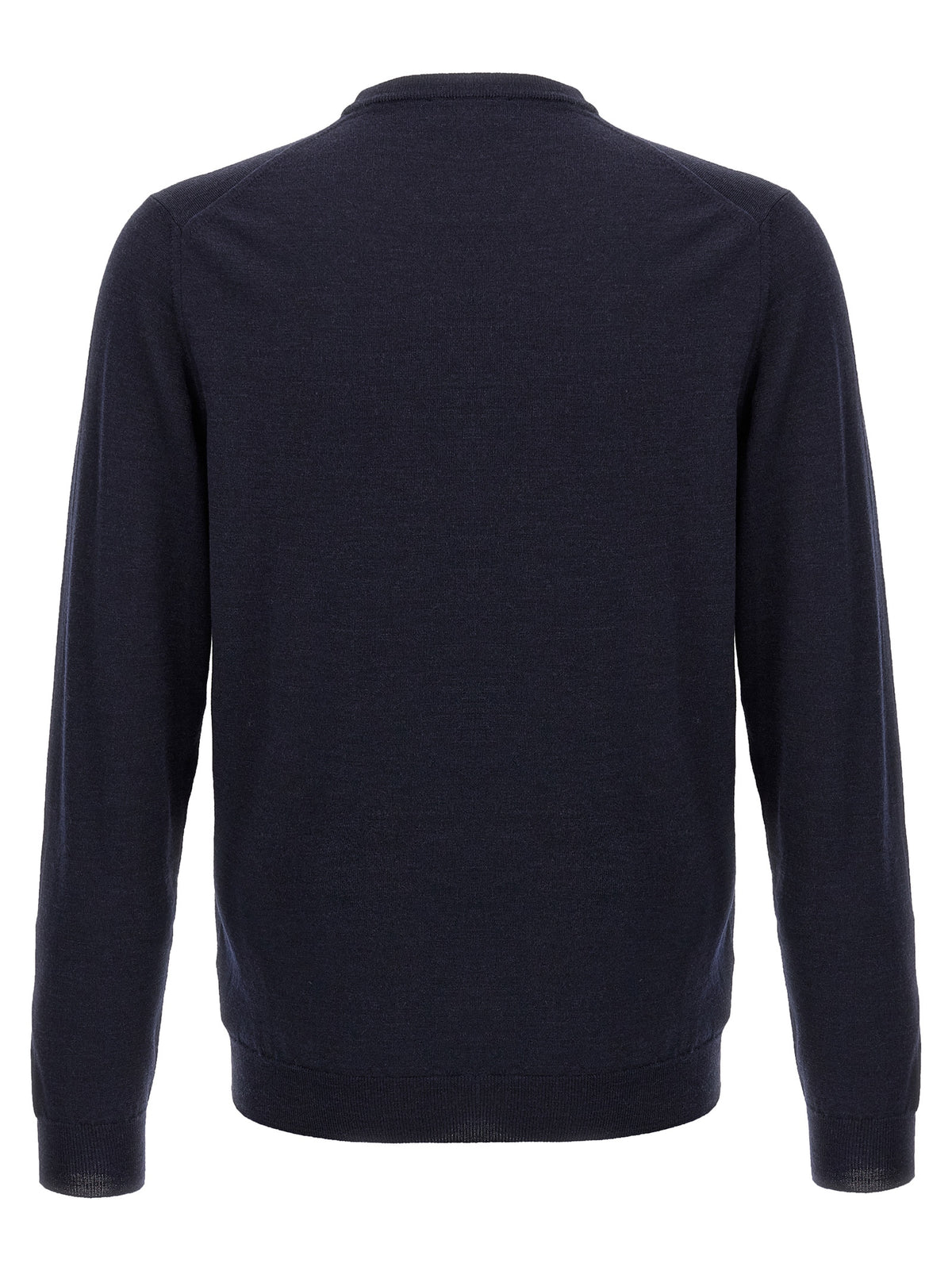 ZANONE Blue Virgin Wool Cardigan - Elegant Flexwool Design