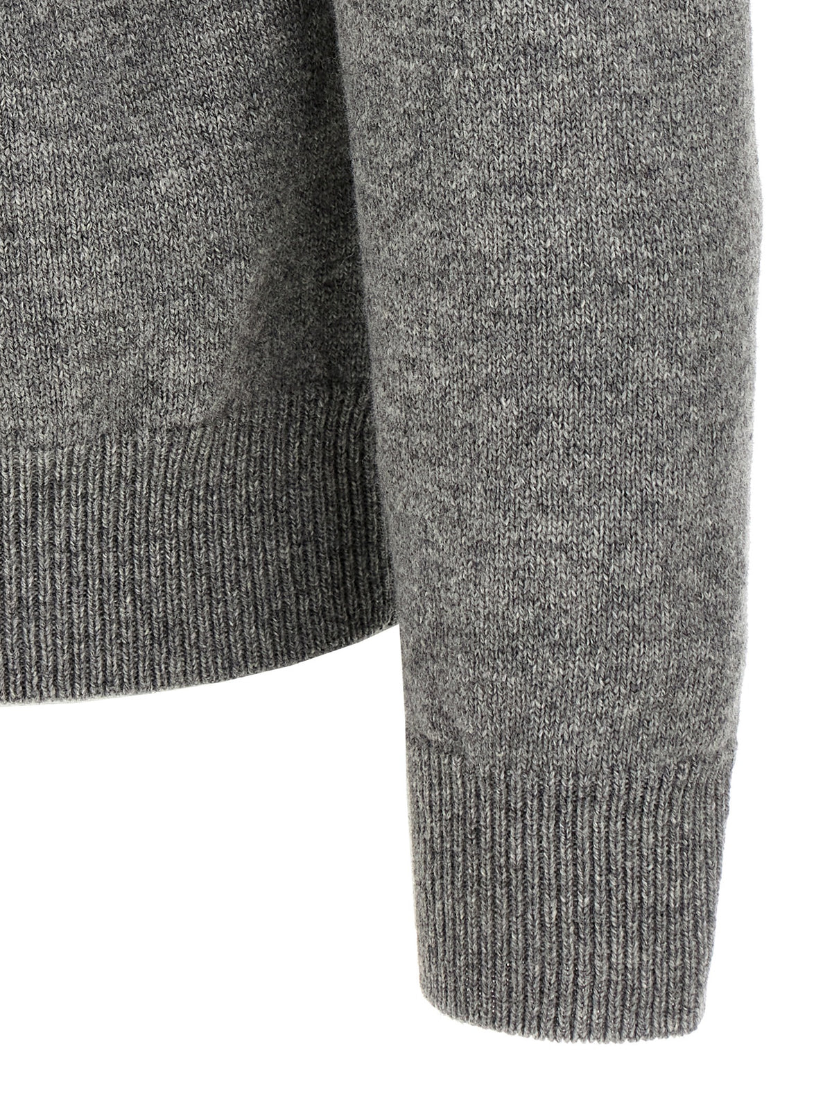 ZANONE Gray Virgin Wool Cardigan