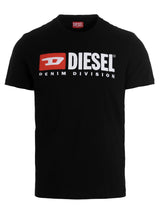 Diesel T-Boxt-Div Black Cotton T-Shirt for Men