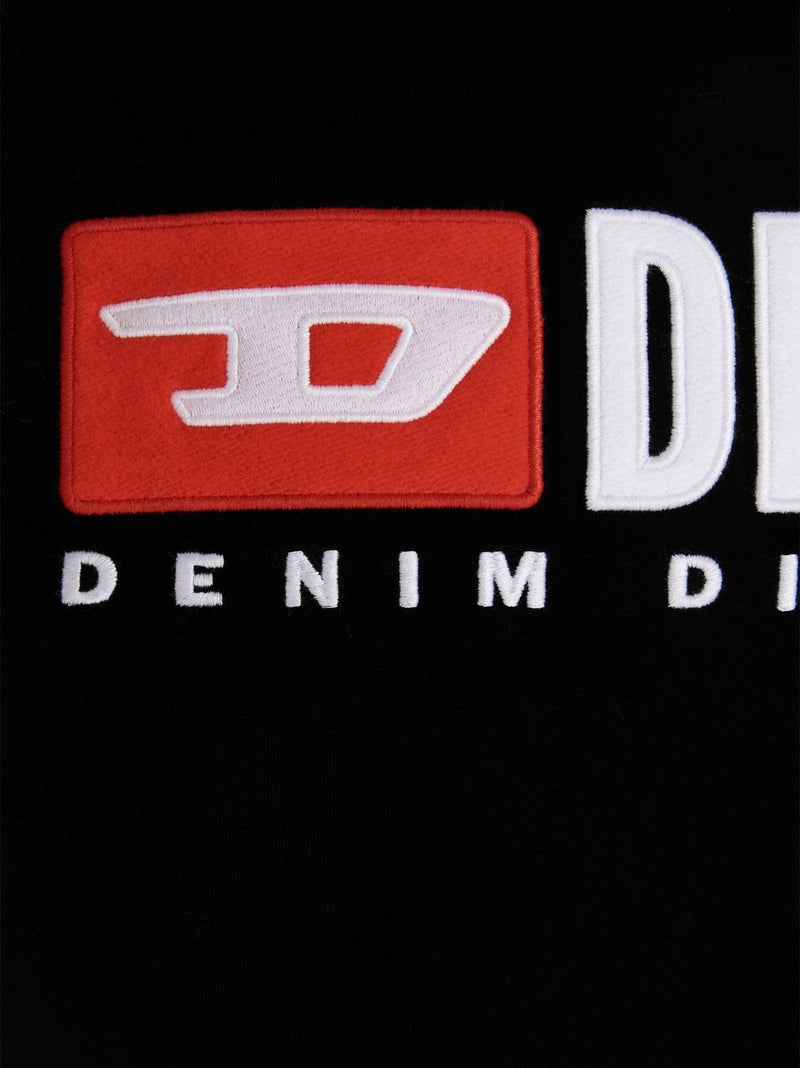 Diesel T-Boxt-Div Black Cotton T-Shirt for Men
