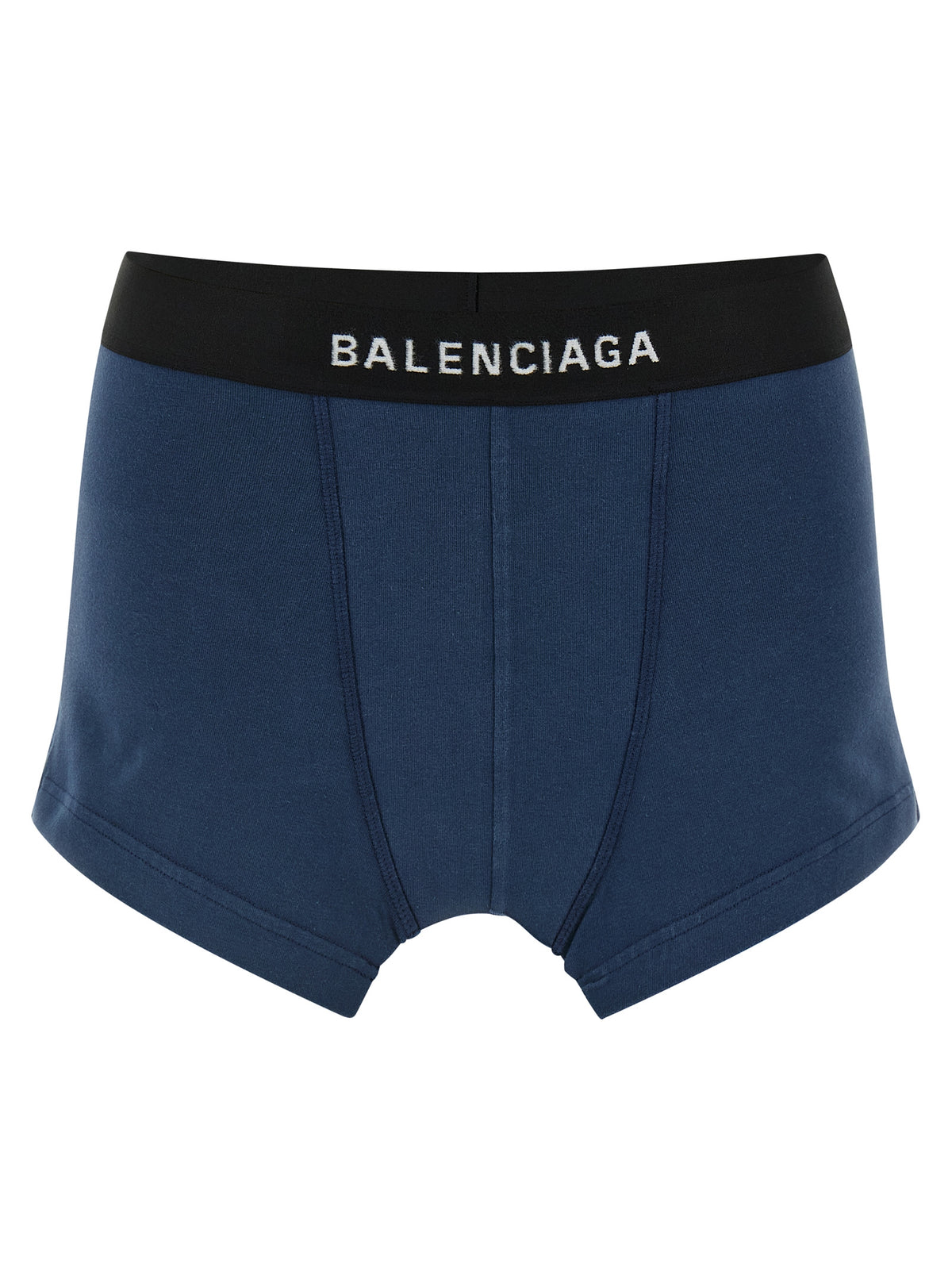 Balenciaga Blue Cotton Long Skirt - Avant-Garde Fashion Statement
