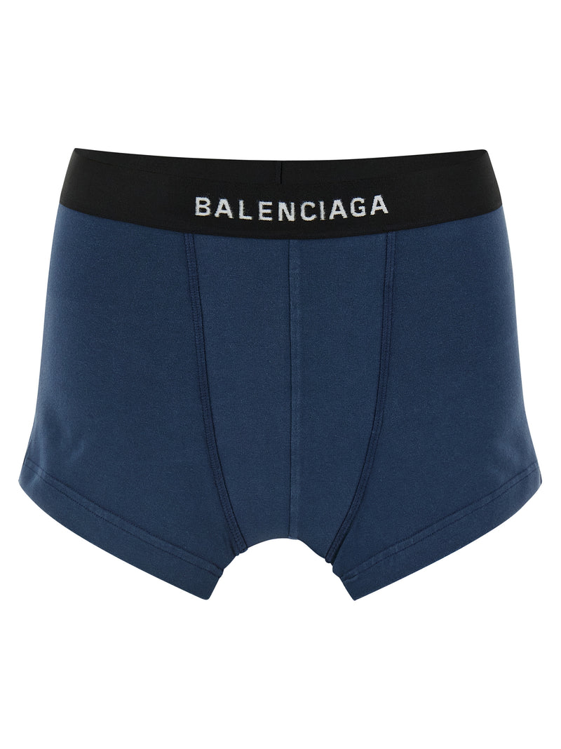 Balenciaga Blue Cotton Long Skirt - Avant-Garde Fashion