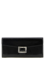 Roger Vivier Black Calfskin Cardholder